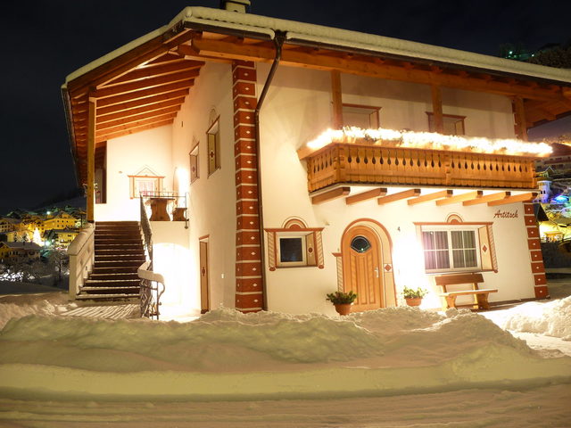 Haus im Winter